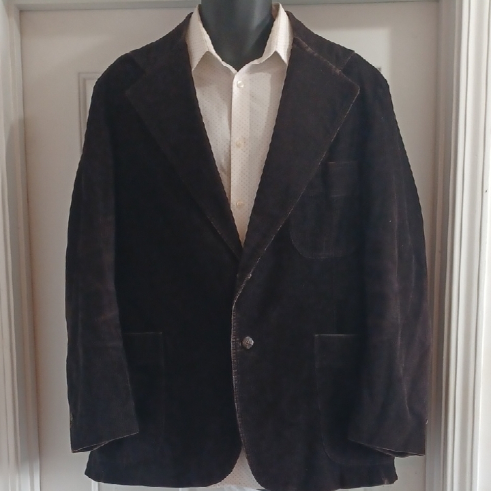 LEVI'S Panatela Dark Brown Men's Blazer, 46R